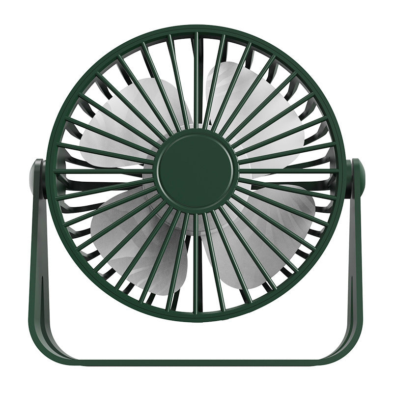 USB Desktop Fan with 360-Degree Rotation