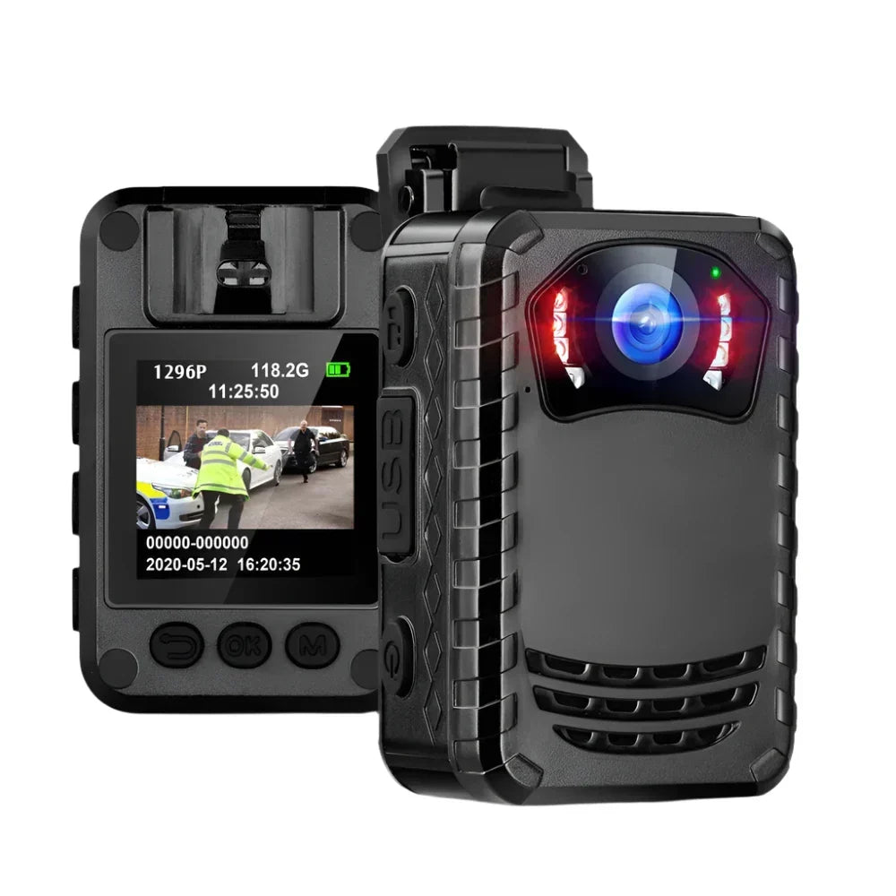 Mini Body Camera Full Hd Night Vision (1296P)-0