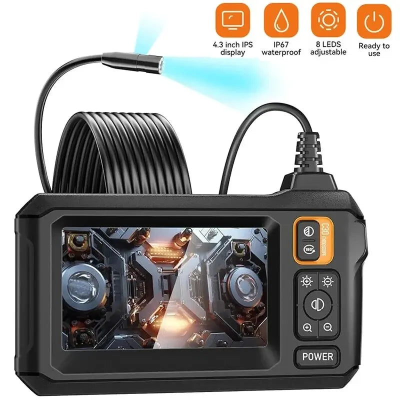 Industrial Endoscope Camera 4.3-inch IPS Display (1080P )
