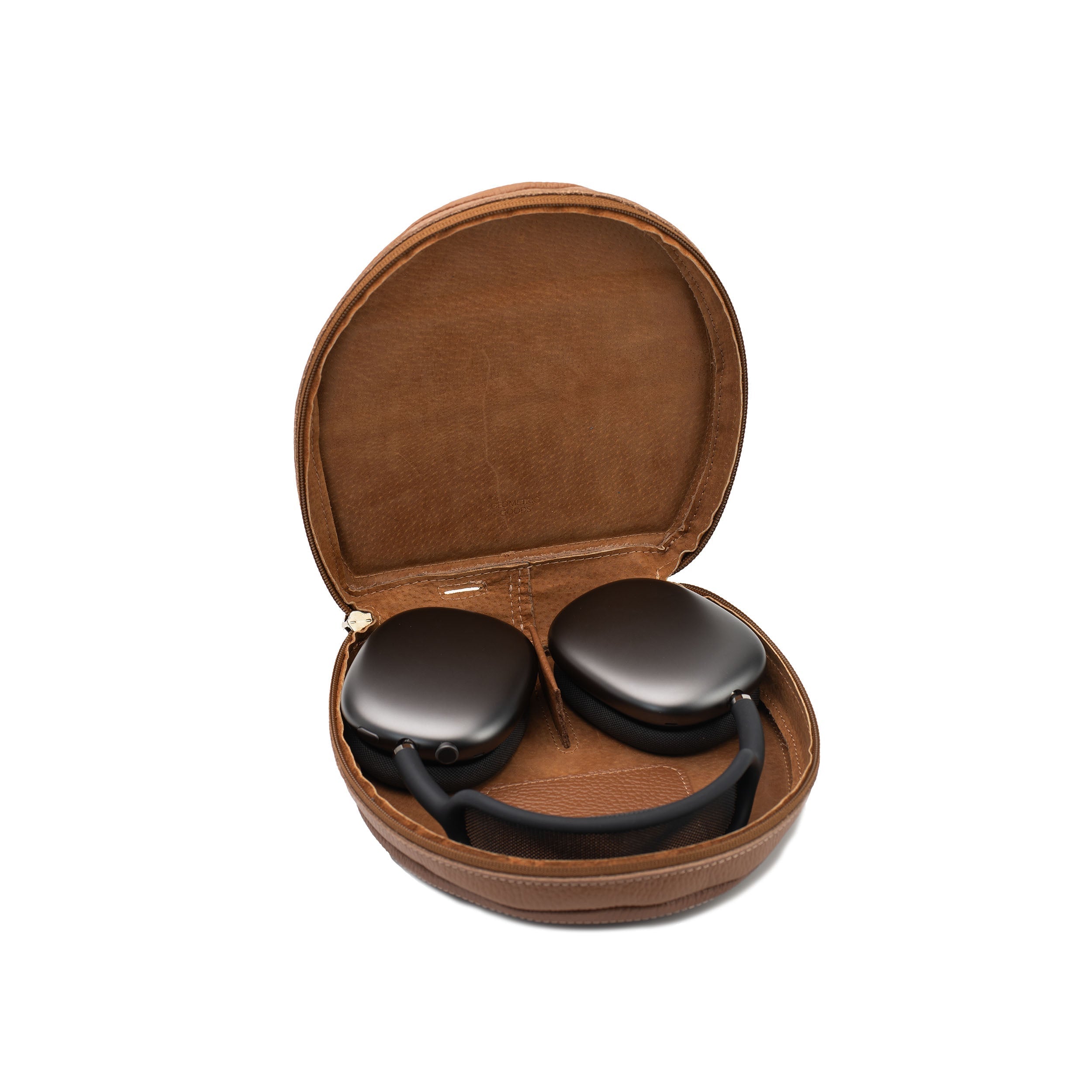 Flat-Grain Leather Case for AirPods Max-1