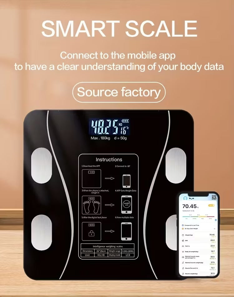 Smart Digital Weight Scale with App Connection-2