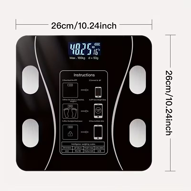 Smart Digital Weight Scale with App Connection-4